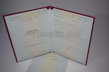 Диплом о Переподготовке 2024г ГОЗНАК в Омске