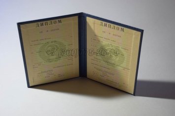 Диплом о Высшем Образовании Узбекской ССР в Омске