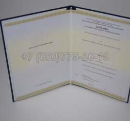 Диплом о Переподготовке 2023г РУДН в Омске