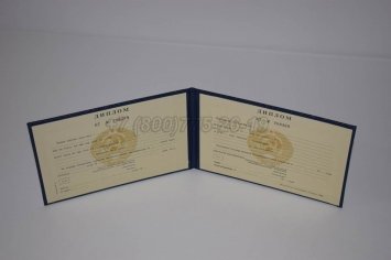 Диплом Техникума Таджикской ССР в Омске