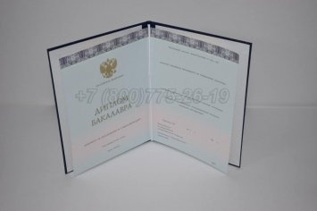Диплом Бакалавра 2018г ООО "Знак" в Омске