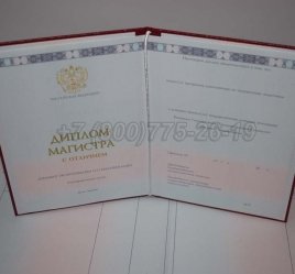 Красный Диплом Магистра 2020г в Омске