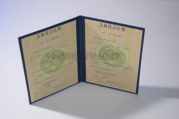 Диплом о Высшем Образовании Украинской ССР в Омске